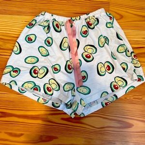 Avocado PJ shorts